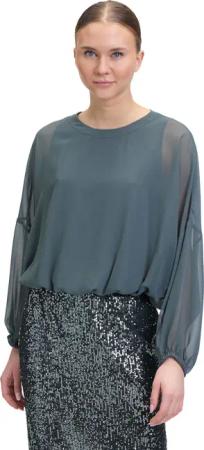 Vera Mont Schlupfbluse "Vera Mont Oversize-Bluse mit Rundhalsausschnitt"