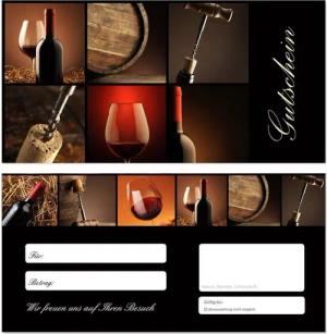LYSCO Geschenkkarte Geschenkgutscheine Gastronomie Wein Restaurant Weinhandlung, Weinhandel Weintraube Trocken halbtrocken Spritzig Rosé Weiß- Rotwein