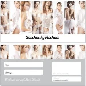 LYSCO Geschenkkarte Geschenkgutscheine Dessous Unterwäsche Romantik, Bekleidung Lingerie Liebe Unterwäsche