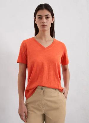 Slub-Jersey-V-Neck-T-Shirt