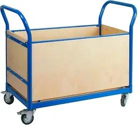SZ Metall Transportwagen blau 100,0 x 50,0 x 90,0 cm bis 250,0 kg