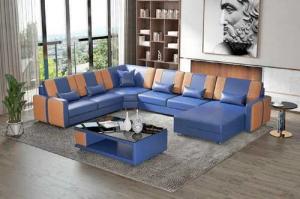JVmoebel Ecksofa Große Wohnlandschaft Sofa Ecksofa U Form Kunstleder XXL Modern, 4 Teile, Made in Europa