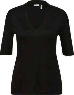 s.Oliver T-Shirt - T-Shirt mit V-Ausschnitt - Basic Shirt kurzarzm