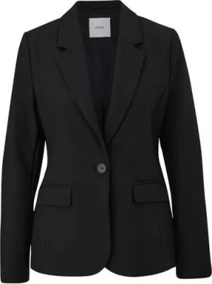 s.Oliver Longblazer - klassischer Blazer - elegante Anzugsjacke - Sakko einfarbig
