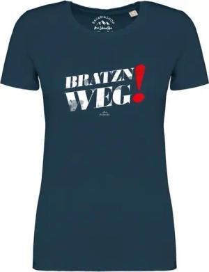 Bavariashop T-Shirt Damen T-Shirt "Bratzn weg
