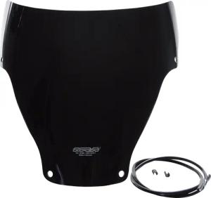 MRA Verkleidungsscheibe Originalform O schwarz f. SV 650 S 99-02