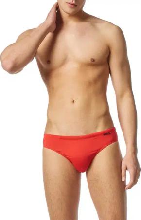 bruno banani Herren Badeslip rot