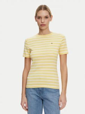 Tommy Hilfiger T-Shirt New Cody WW0WW40587 Gelb Slim Fit