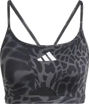 adidas - Aeroreact Training Light Support 3-Streifen Sport-BH Damen black