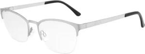 Edison & King Lesebrille Celebrity, entspiegelt - Halbrand Damenbrille - Metallbrille