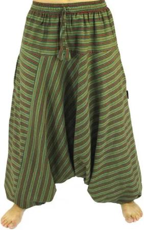 Guru-Shop Relaxhose Haremshose, Pluderhose, Pumphose, Aladinhose.. Ethno Style, alternative Bekleidung