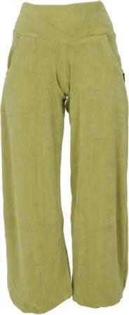 Guru-Shop Relaxhose Boho Samt Pluderhose, Wohlfühlhose, Yogahose -.. alternative Bekleidung