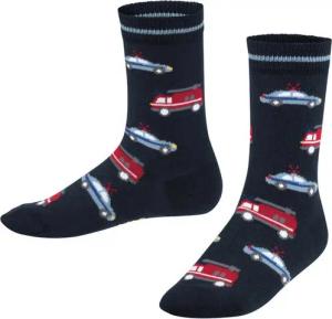 FALKE Freizeitsocken Falke Kinder Socken Police and Fire Cars SO 12297