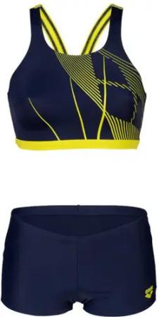 Arena Bustier-Bikini Arena Damen Bikini WOMEN'S ARENA BRANCH BIKINI ENERGY 006123
