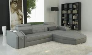 JVmoebel Ecksofa Wohnzimmer Ledersofa Sofa Eck Couch Wohnlandschaft Big XXL Sofas, Made in Europa
