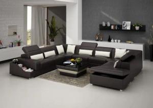 JVmoebel Ecksofa Ledersofa Couch Wohnlandschaft Eck Garnitur Sofa Weiß, Made in Europa