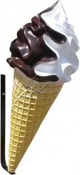 JVmoebel Skulptur Eis Figur Garten Diele Figuren Deko Aufsteller Werbung Neu B378, Made in Europa