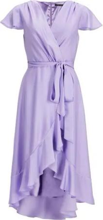 SWING Volantkleid - Kleid - Midikleid - Wickeloptik - Volantkleid