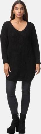Elara Strickpullover Elara Damen Strickpullover Runderkragen (1-tlg)