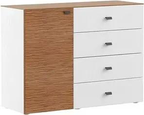 JVmoebel Kommode Kommode Vitrine Kommoden Vitrinen Kommodenschrank Anrichte Moderner, Made in Europa