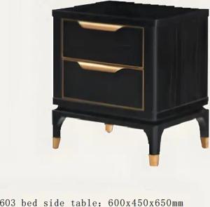JVmoebel Nachttisch Nachttisch Nachtschrank Kommode Beistelltisch Konsole Hochglanz Gold (Nachttisch), Made in Europa