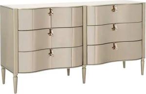 JVmoebel Kommode Sideboard Möbel Hochglanz Kommoden Lowboard Einrichtung Gold, Made in Europa