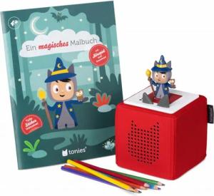tonies Hörspielfigur Tonies Bundle: Malbuch & Kreativ Tonies.