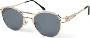 styleBREAKER Sonnenbrille Panto Sonnenbrille mit Federn (1-St) Gradient