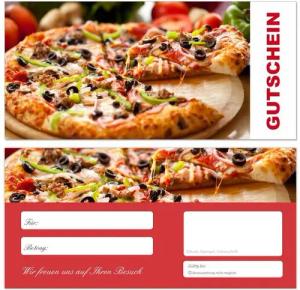 LYSCO Geschenkkarte Geschenkgutscheine Gastronomie Pizza Lieferdienst, Restaurant Lebensmittel Essen