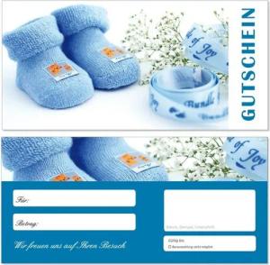 LYSCO Geschenkkarte Geschenkgutscheine Baby Babybekleidung Babyschuhe, Babyparty Säugling Jungen Mädchen