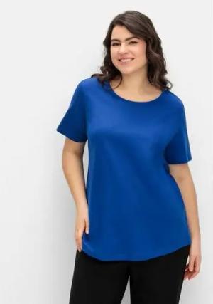 Doppelpack T-Shirts, jeweils in zwei Farben, royalblau+pink, Gr.42