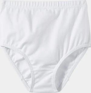 Baumwoll-Taillenslip im Mehrfachpack - weiß - Gr. 48 von Goldner Fashion