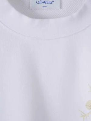 Off-White - Crew Neck Sweatshirt - Größe M - weiß