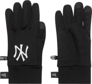 New Era MLB New York Yankees Logo Handschuhe Schwarz