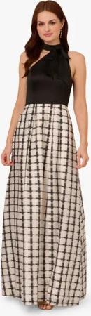 Adrianna Papell Abendkleid Plaid Combo Gown Abend, Formell, Anlass, Hochzeit