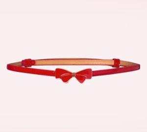 Lana Bow Gürtel in Rot