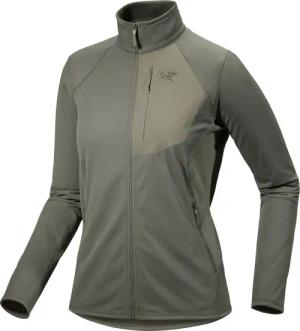 Arcteryx Delta Fleece Jacke W Damen (Oliv XS Größe) Fleecejacken