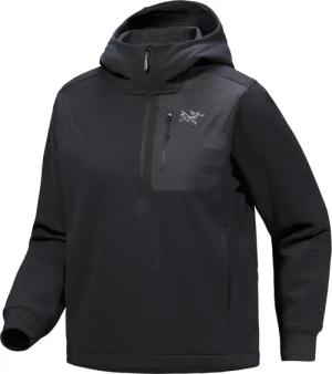 Arcteryx Aestas Pullover Hoody W Damen (Schwarz M)
