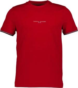 Tommy Hilfiger Herren T-Shirt rot Slim Fit