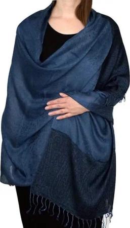 Ruwado Kaschmirschal Handgewebter Kaschmir Schal 75cm x 200cm, Für Klassische Damen mit klassischen Outfits und geschmack