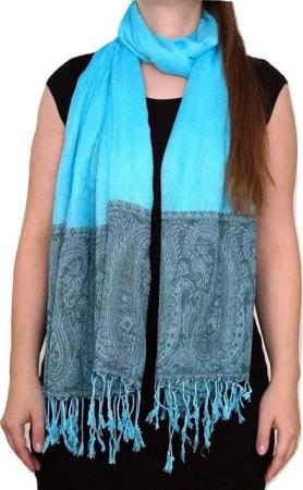 Ruwado Kaschmirschal Handgewebter Kaschmir Schal 75cm x 200cm, Für Klassische Damen mit klassischen Outfits und geschmack