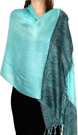 Ruwado Kaschmirschal Handgewebter Kaschmir Schal 75cm x 200cm, Für Klassische Damen mit klassischen Outfits und geschmack