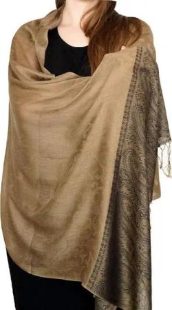 Ruwado Kaschmirschal Handgewebter Kaschmir Schal 75cm x 200cm, Für Klassische Damen mit klassischen Outfits und geschmack