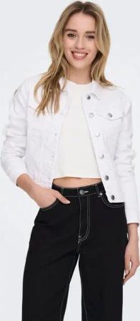 ONLY Jeansjacke ONLWONDER DNM JACKET NOOS kurze, modische Form