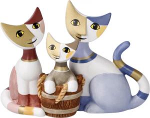 Goebel Sammelfigur "Rosina Wachtmeister Katzenwelt", Rosina Wachtmeister - Katzen Il giorno del bagno