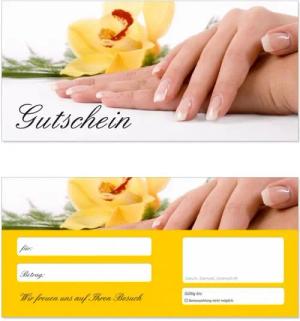 LYSCO Geschenkkarte Geschenkgutscheine Nagelstudio Naildesign Nägel, Nageldesigner Nagellack Gelnägel Kosmetik