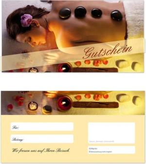 LYSCO Geschenkkarte Geschenkgutscheine Wellness Spa Gutscheinkarten, Kosmetik Studio Massage Erholung Entspannung