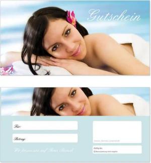 LYSCO Geschenkkarte Geschenkgutscheine Wellness Spa Gutscheinkarten, Kosmetik Studio Massage Erholung Entspannung