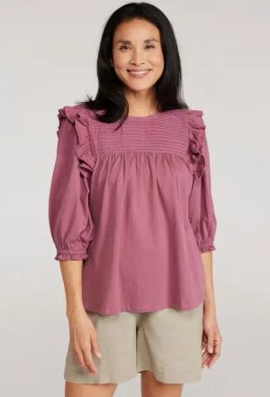 Crete Damentop - Rosa