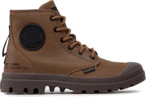 Palladium Schnürstiefeletten Pampa Hi Supply Lth 77963-230-M Braun